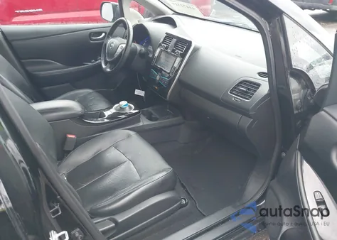 2016 Nissan Leaf Sl z USA, uszkodzony, nr VIN 1N4BZ0CP5GC307265